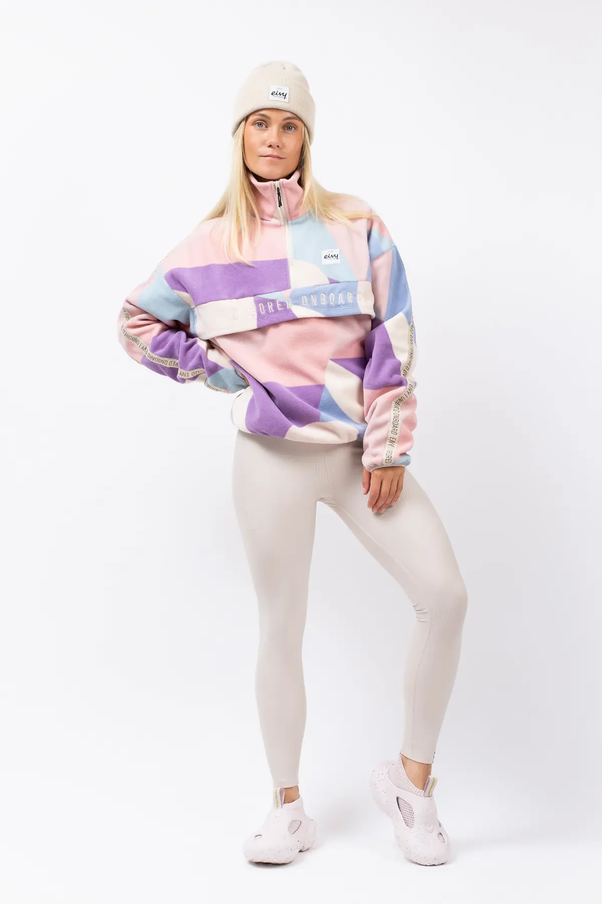 Ball Fleece - Abstract Pastels | L