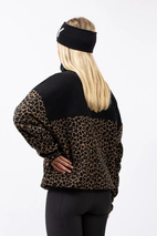 Ball Fleece - Black/Leopard | S