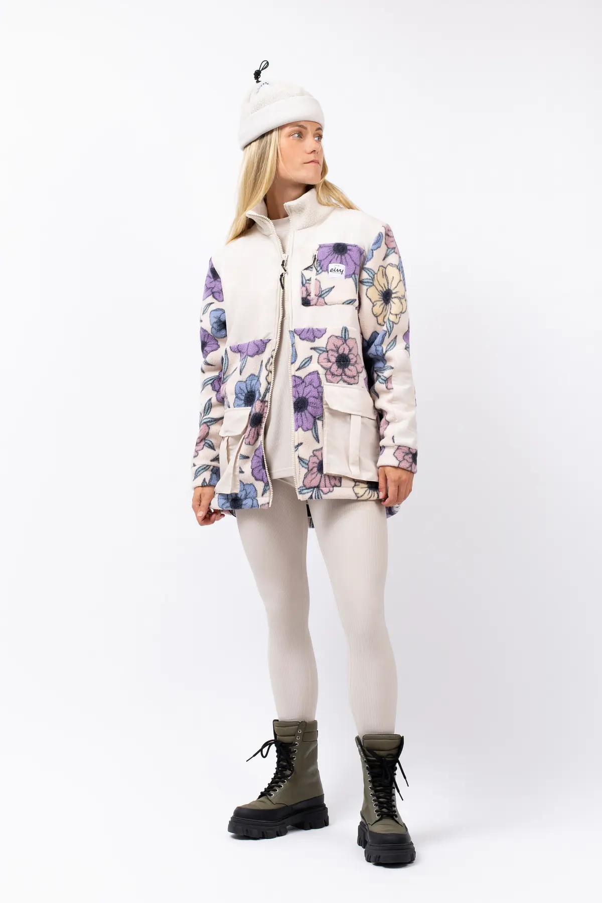 Field Sherpa Jacket - Big Flower
