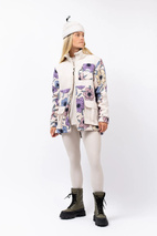 Field Sherpa Jacket - Big Flower