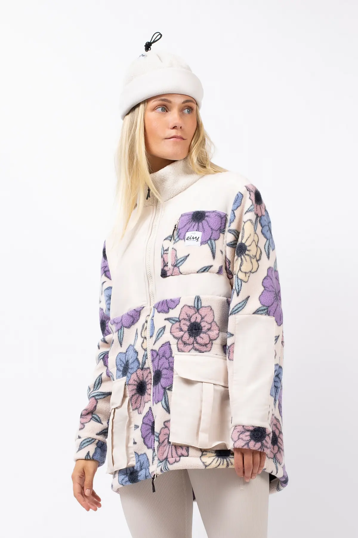 Field Sherpa Jacket - Big Flower