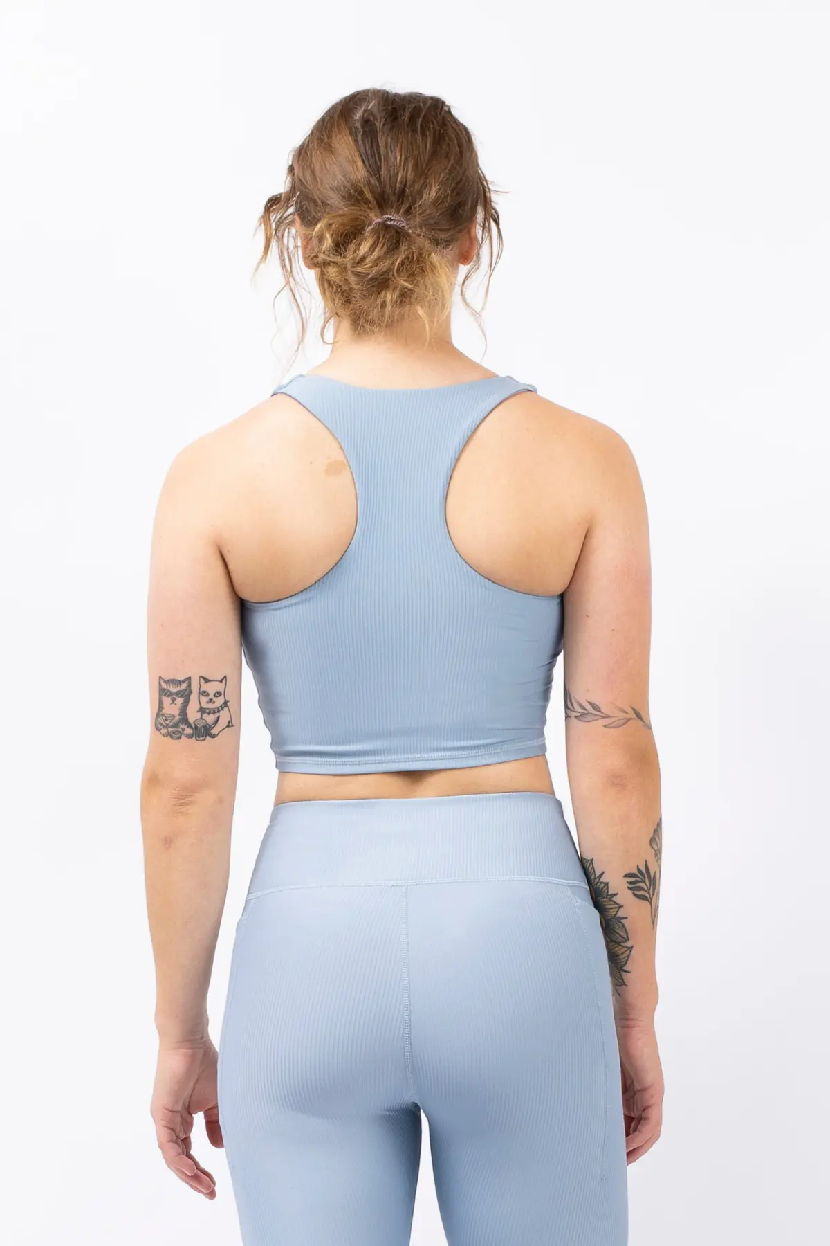 Cover Up Rib Top - Faded Fog | XXL