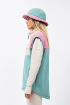 Lumberjackie Sherpa Vest - Miami | XL