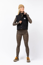 Boxy Sherpa Vest - Black