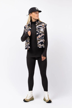 Boxy Sherpa Vest - Curve Camo