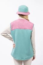 Lumberjackie Sherpa Vest - Miami | XL