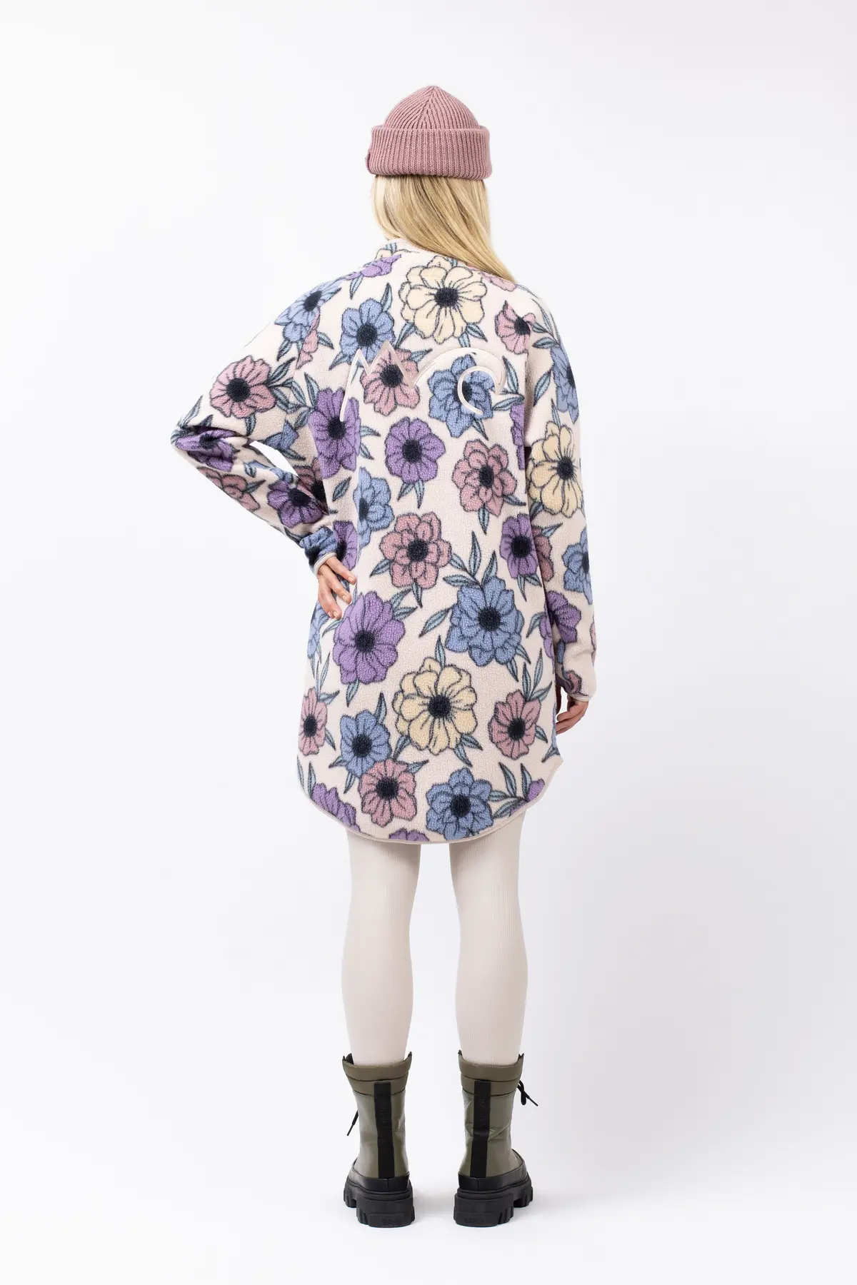 Redwood Sherpa Coat - Big Flower