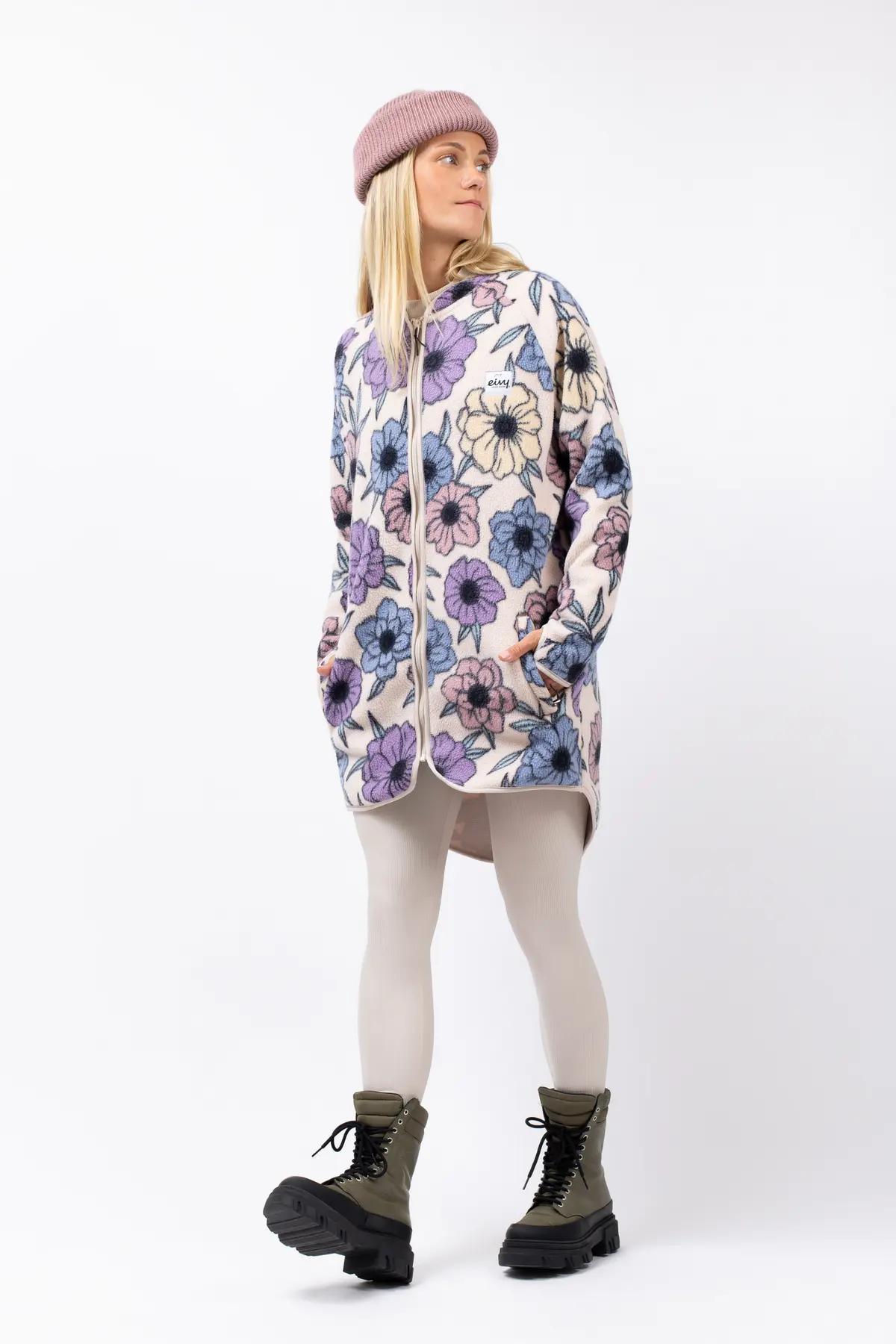 Redwood Sherpa Coat - Big Flower