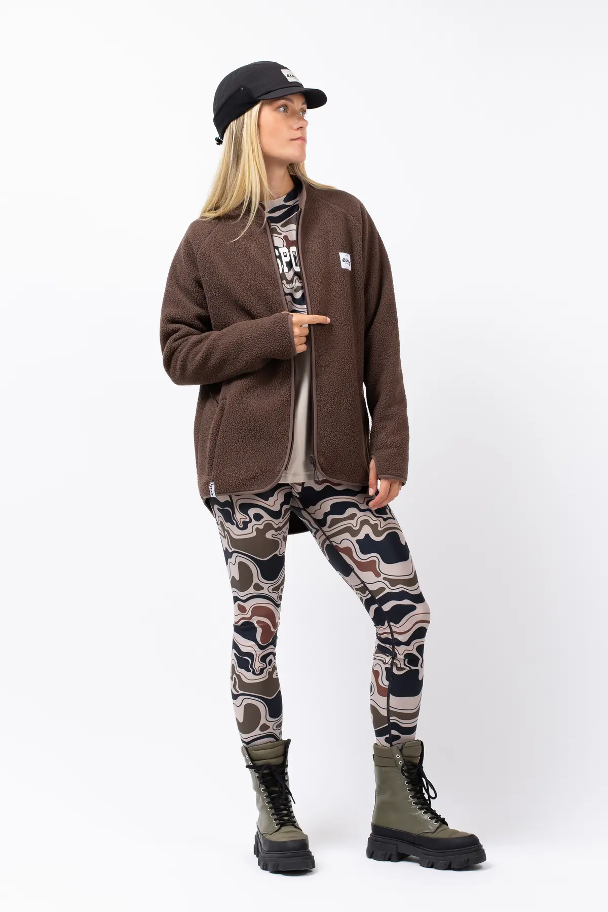 Redwood Sherpa Jacket - Chocolate | S
