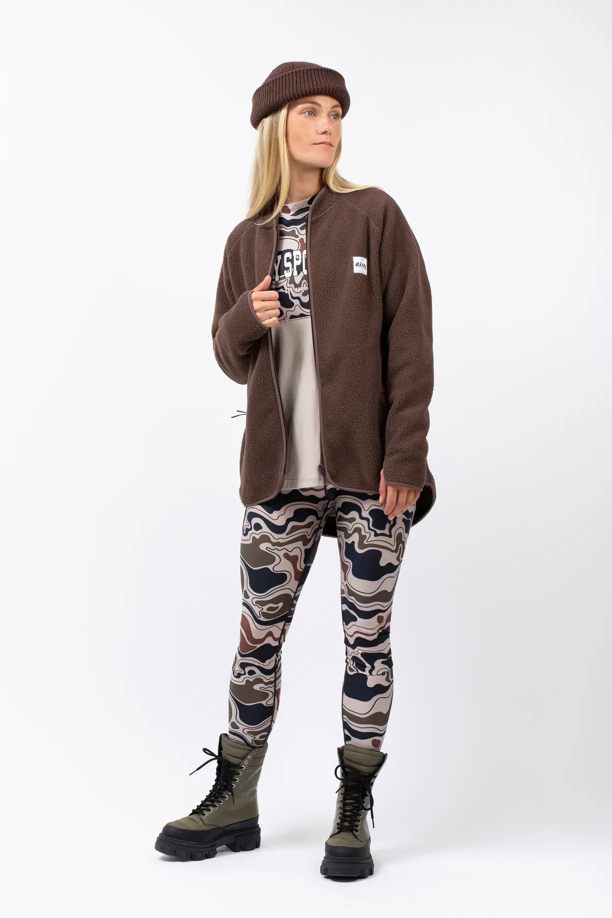 Redwood Sherpa Jacket - Chocolate | S