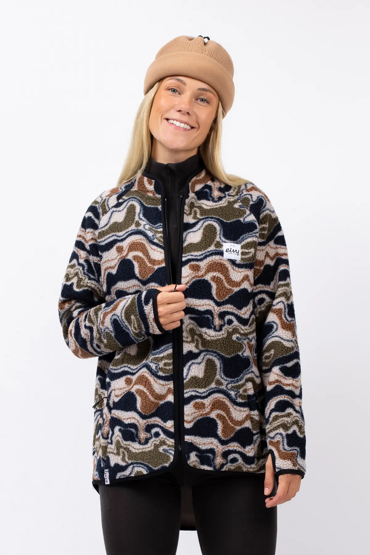 Redwood Sherpa Jacket - Curve Camo Redwood Sherpa Jacket - Curve Camo