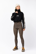 Peg Zip Cropped Fleece - Black