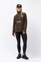 Techlight Halfzip Fleece - Leopard