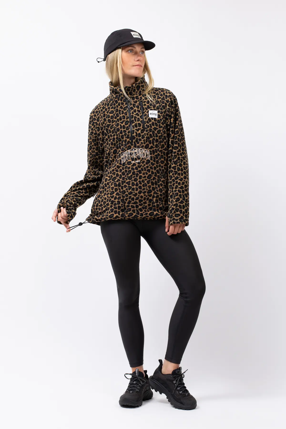 Techlight Halfzip Fleece - Leopard