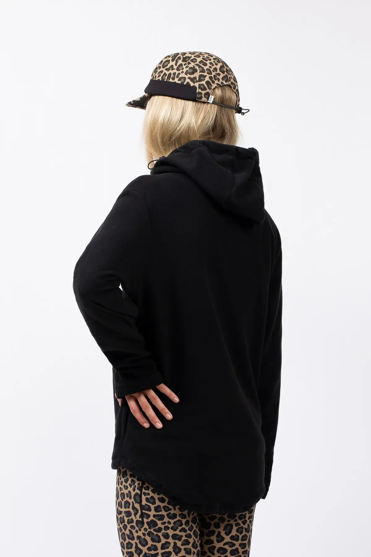 Techlight Ziphood Fleece - Black | XS