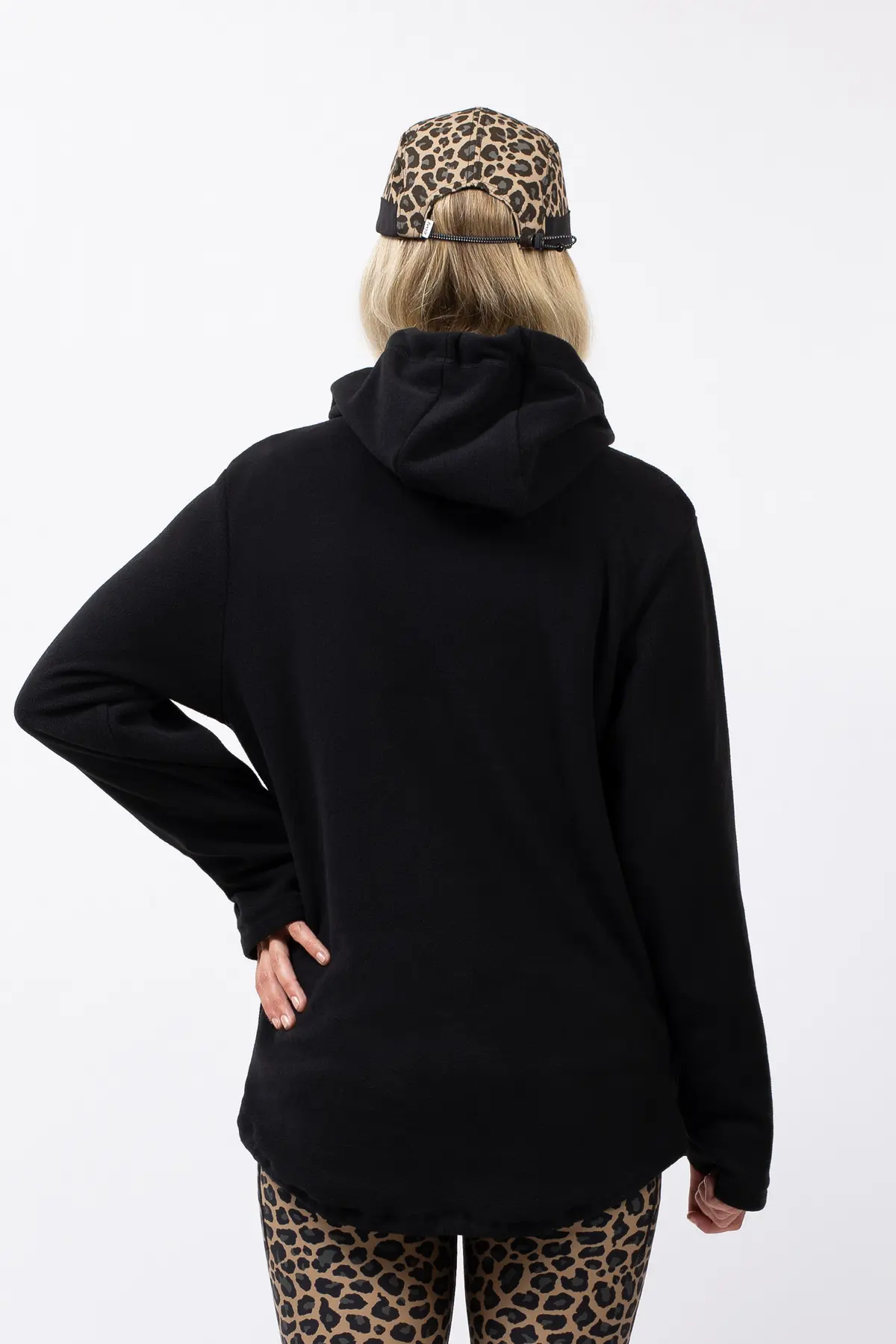 Techlight Ziphood Fleece - Black | XS