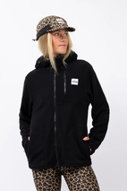 Techlight Ziphood Fleece - Black | XS