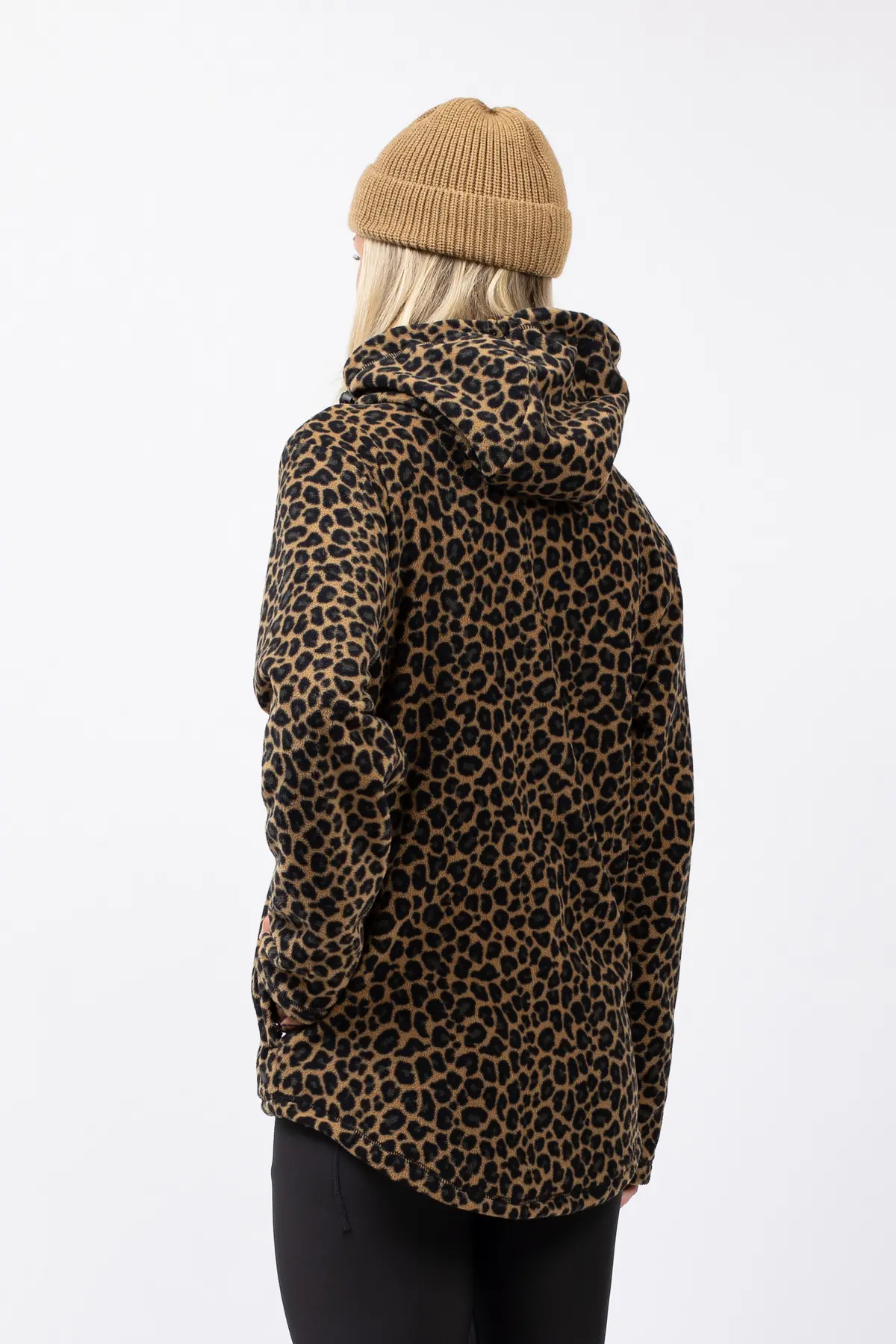 Techlight Ziphood Fleece - Leopard