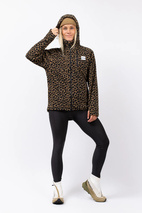 Techlight Ziphood Fleece - Leopard
