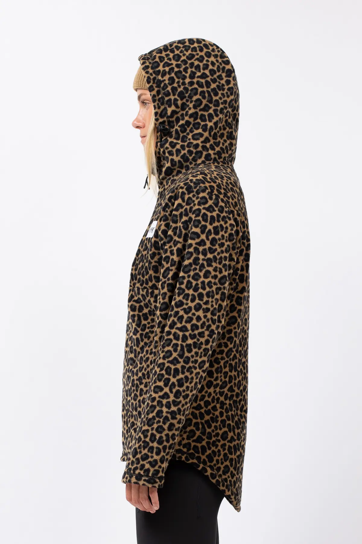Techlight Ziphood Fleece - Leopard