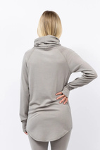 Icecold Merino Wool Gaiter Rib Top - Faded Oak