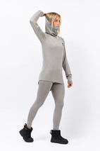 Icecold Merino Wool Gaiter Rib Top - Faded Oak