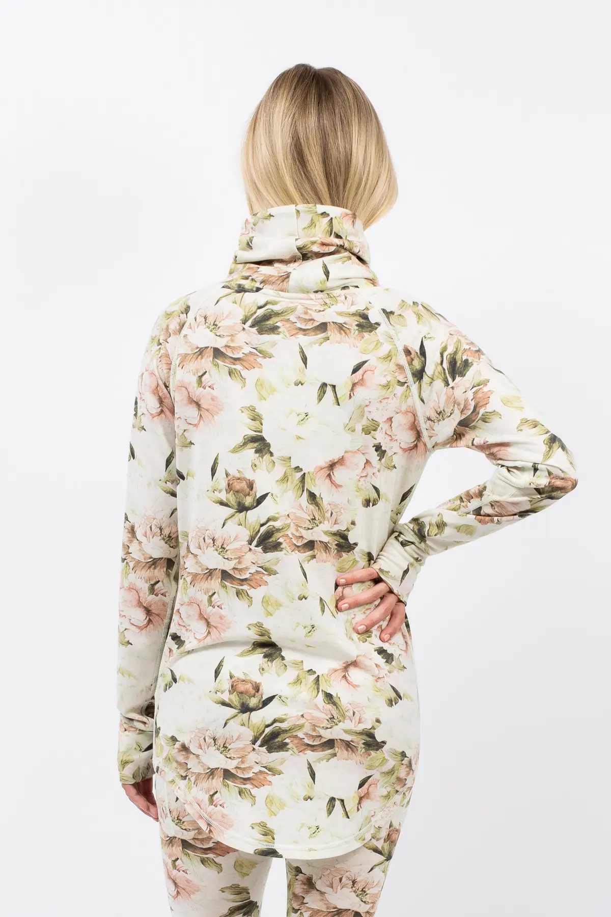 Icecold Merino Wool Top - Bloom