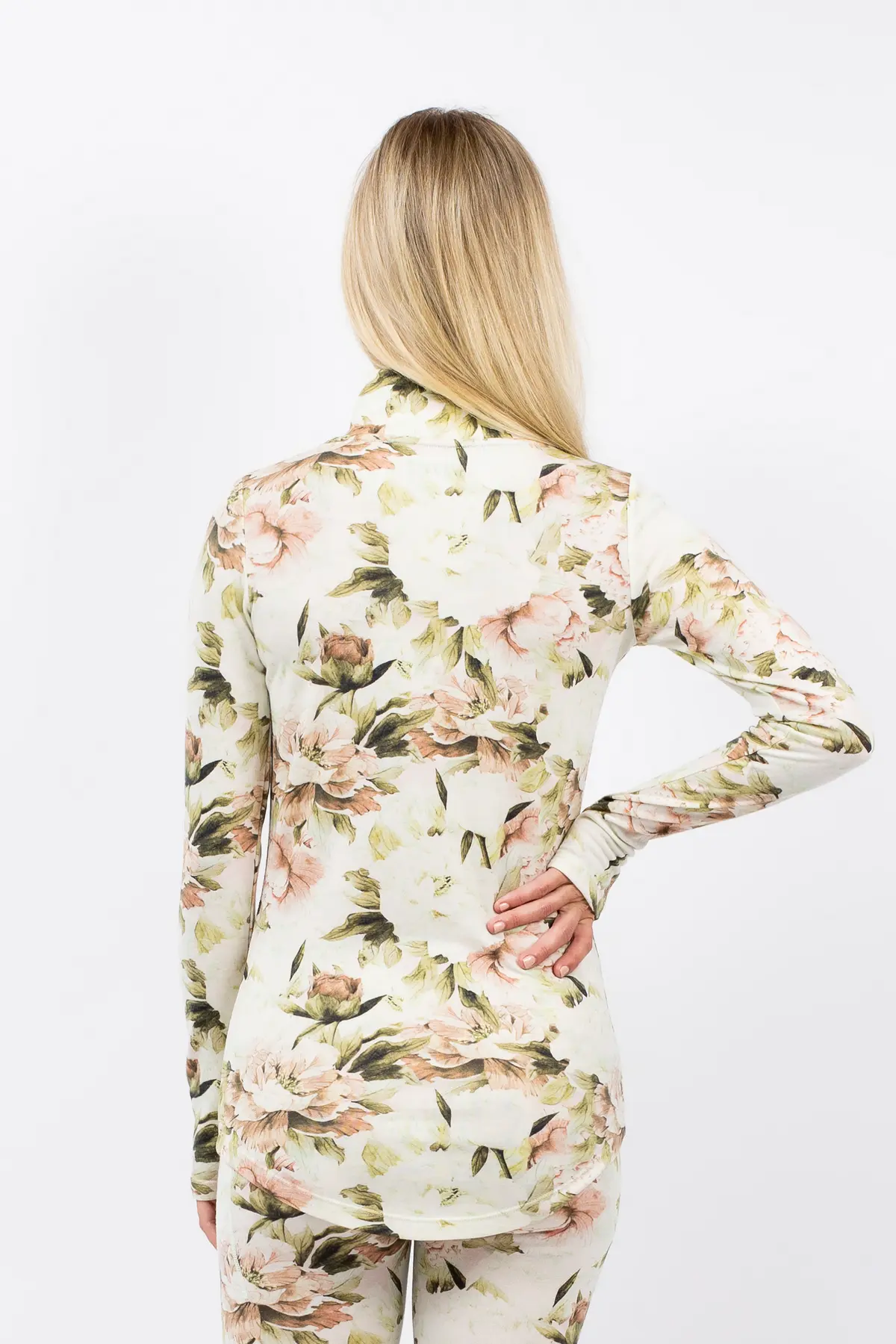 Journey Merino Wool Top - Bloom