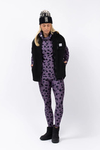 Icecold Hood Top - Purple Cheetah