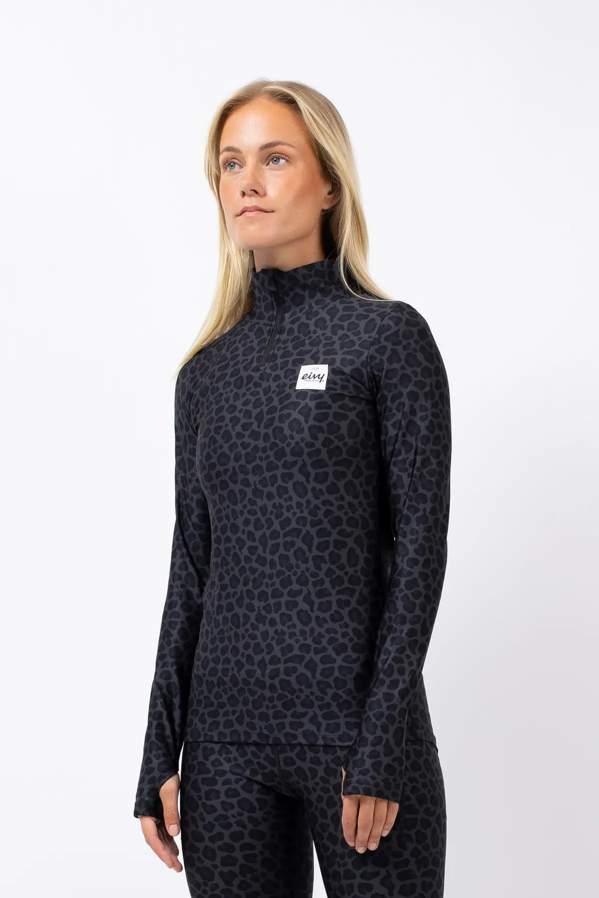 Journey Top - Black Leopard | M
