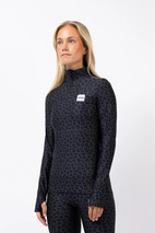 Journey Top - Black Leopard | M