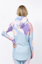 Icecold Hoodie Top - Abstract Pastels