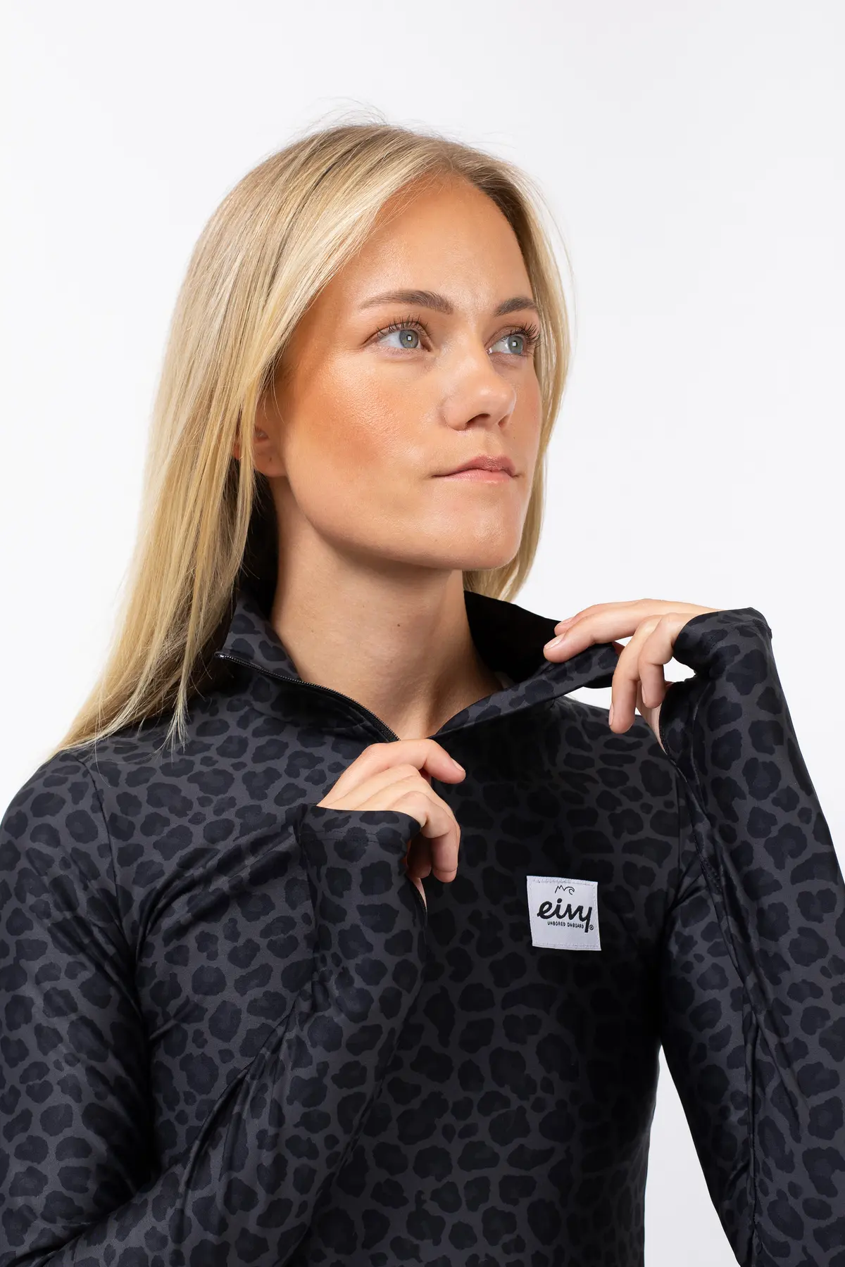 Journey Top - Black Leopard | M