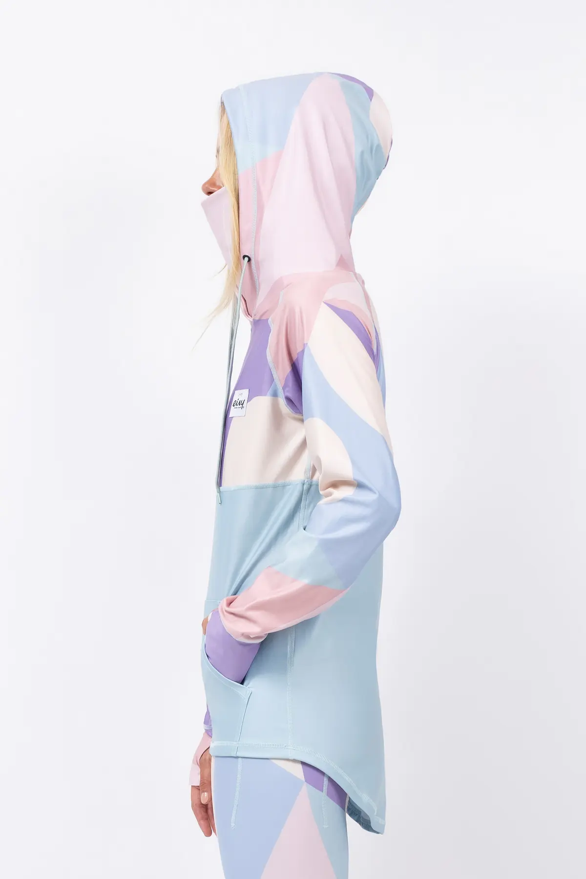 Icecold Hoodie Top - Abstract Pastels