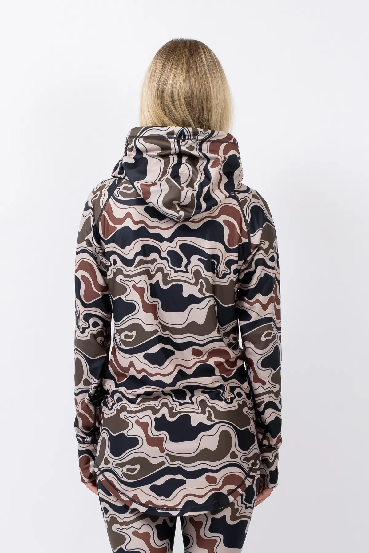 Icecold Hoodie Top - Curve Camo