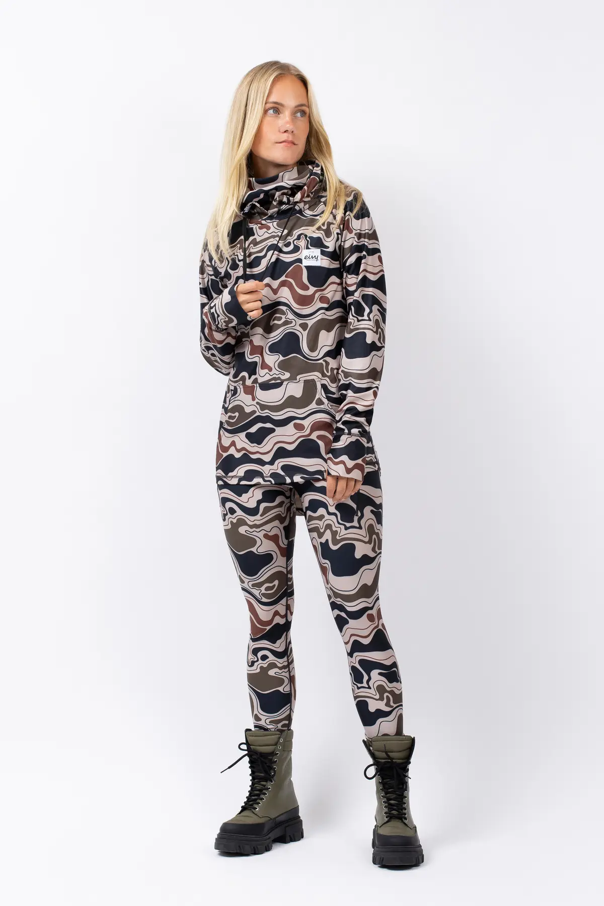Icecold Hoodie Top - Curve Camo