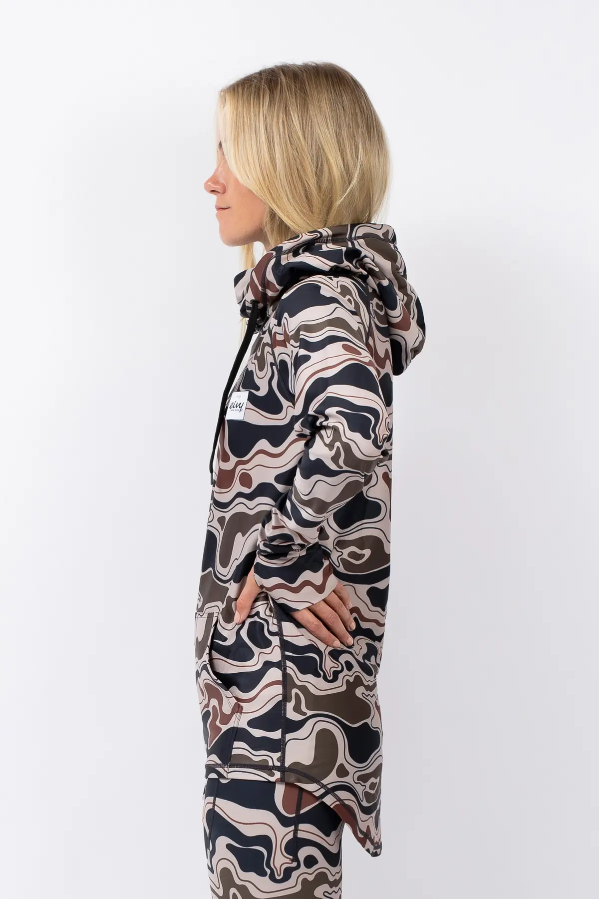 Icecold Hoodie Top - Curve Camo