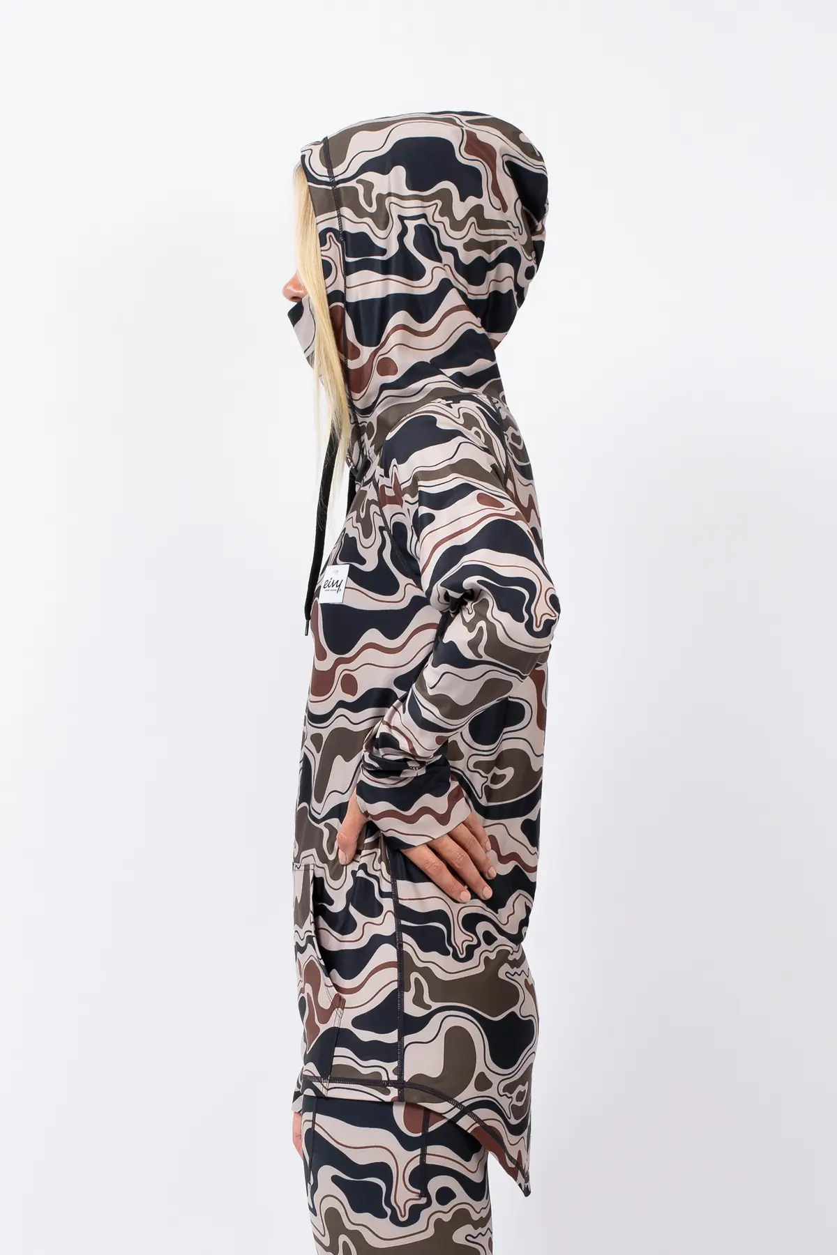 Icecold Hoodie Top - Curve Camo