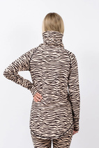 Icecold Zip Top - Zebra