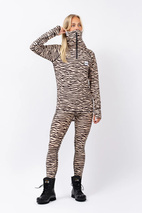 Icecold Zip Top - Zebra