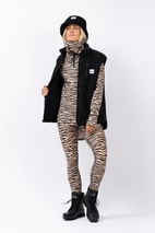 Icecold Zip Top - Zebra