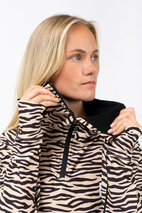 Icecold Zip Top - Zebra