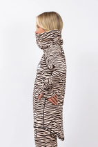 Icecold Zip Top - Zebra