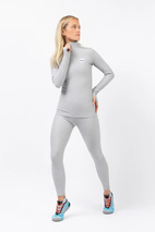 Journey Rib Top - Grey Melange