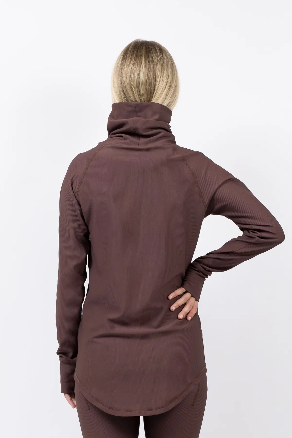 Icecold Gaiter Rib Top - Chocolate