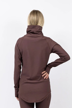 Icecold Gaiter Rib Top - Chocolate