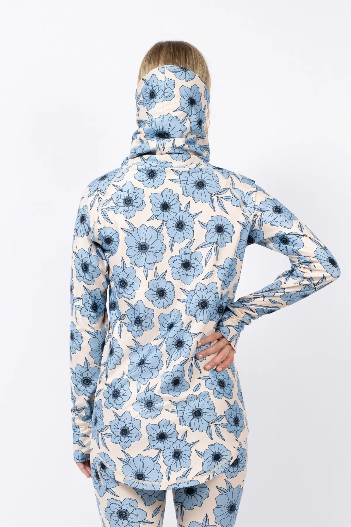 Icecold Gaiter Top - Blue Flower