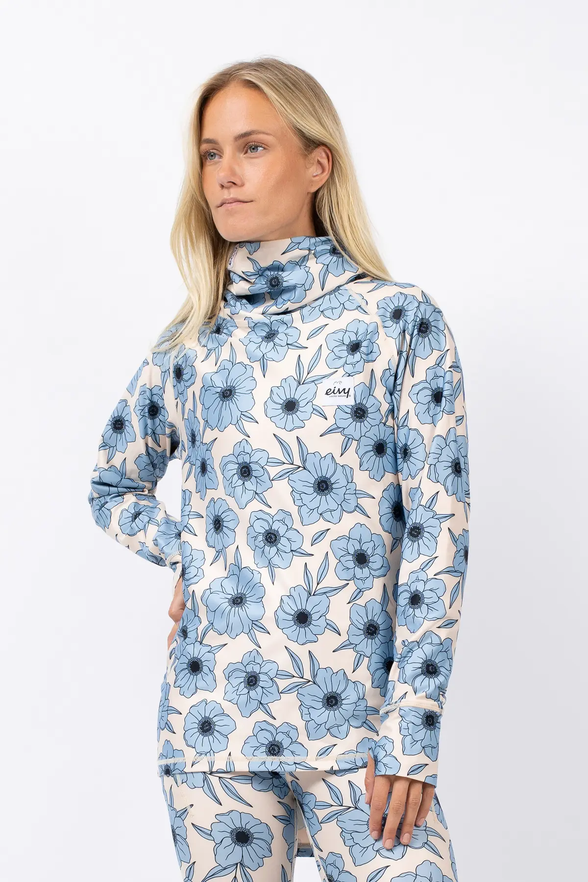 Icecold Gaiter Top - Blue Flower