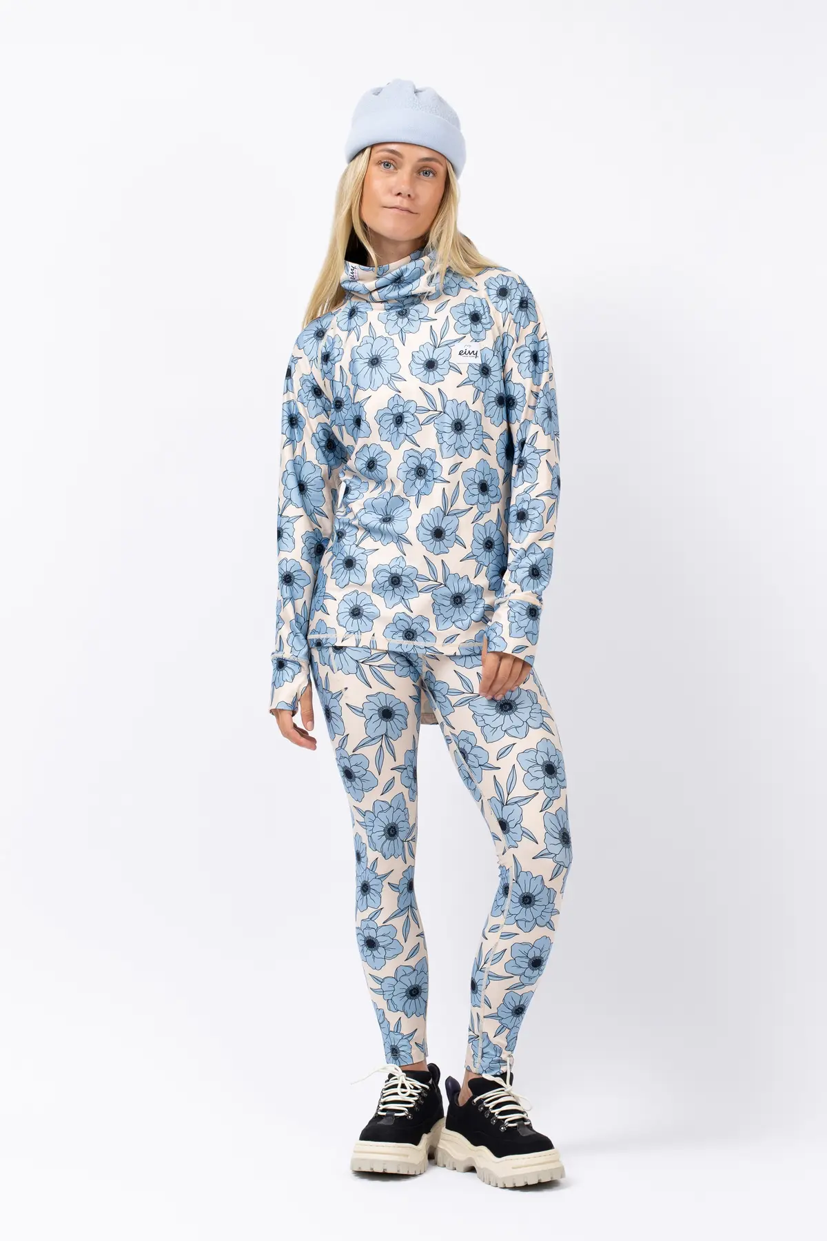 Icecold Gaiter Top - Blue Flower
