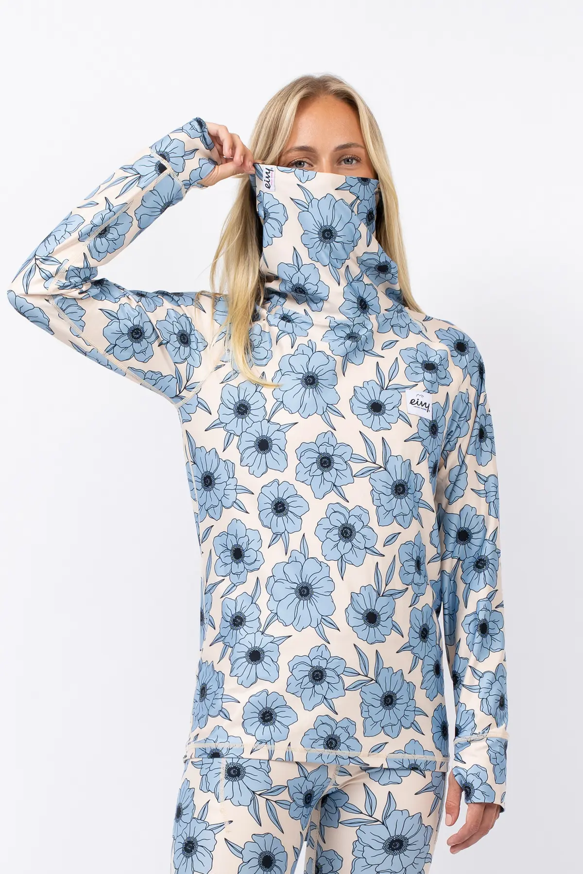 Icecold Gaiter Top - Blue Flower